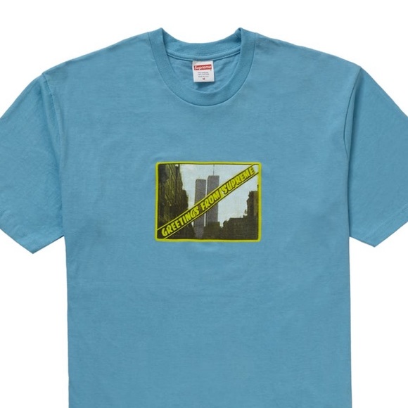 greetings from supreme tee